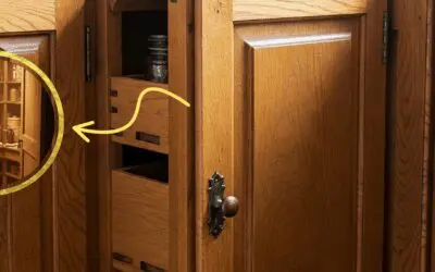 DIY Hidden Pantry For Your Kitchen