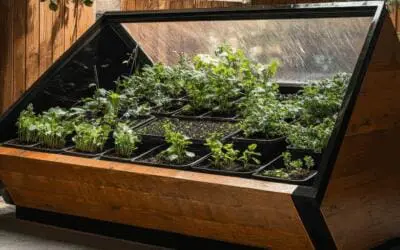 DIY Outdoor Mini Greenhouse For Year-Round Vegetables