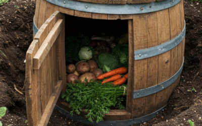 DIY Mini Root Cellar For Your Backyard In Less Than Two Hours