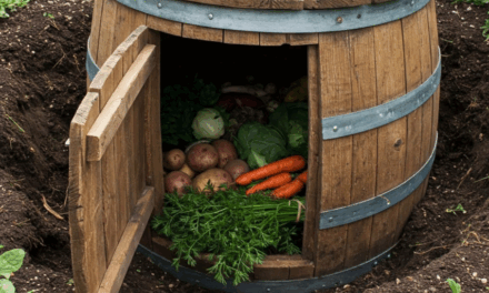 DIY Mini Root Cellar For Your Backyard In Less Than Two Hours