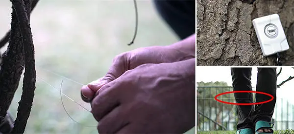 How To Install A Trip Wire Alarm On Your Property