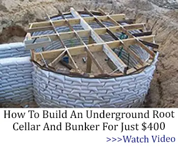 how to build an underground root cellar and bunker for just 400 dollars