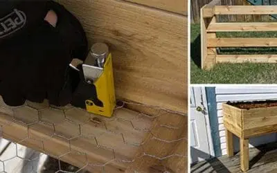 DIY Elevated Raised Bed