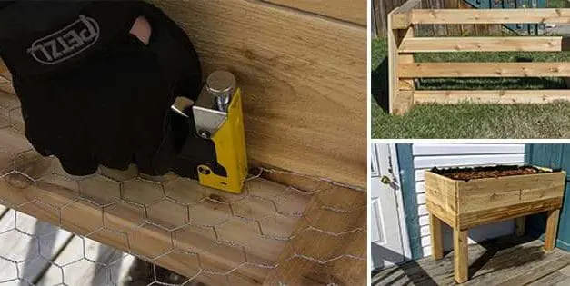 DIY Elevated Raised Bed