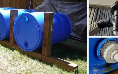 Easy DIY 165 Gallon Rain Harvester