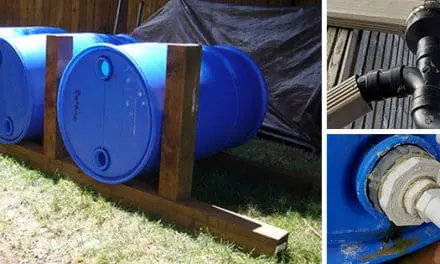 Easy DIY 165 Gallon Rain Harvester
