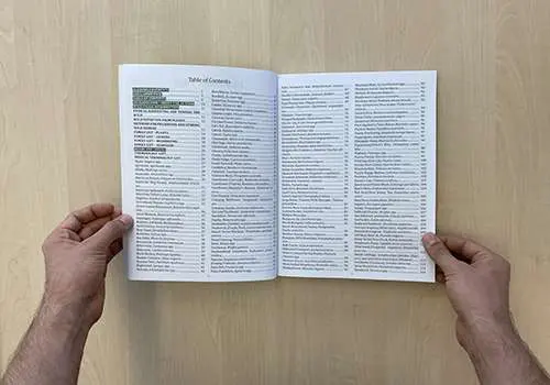 Forager’s Guide To Wild Foods table of contents