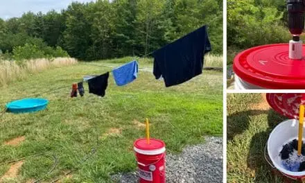 DIY Cheap & Portable Washing Machine