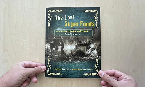 The Lost SuperFoods front view