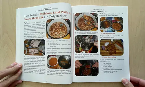 The Lost SuperFoods - Recipe example