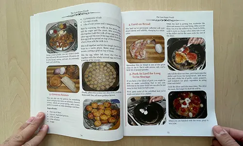 The Lost SuperFoods cooking examples