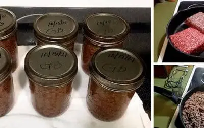 Canned Hamburger Meat – Recipe From The Lost Super Foods Book