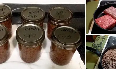 Canned Hamburger Meat – Recipe From The Lost Super Foods Book