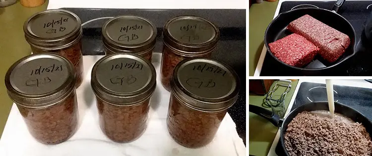 Canned Hamburger Meat – Recipe From The Lost Super Foods Book