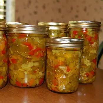 10 Canning Recipes From The Amish - Amish Canned Chow Chow