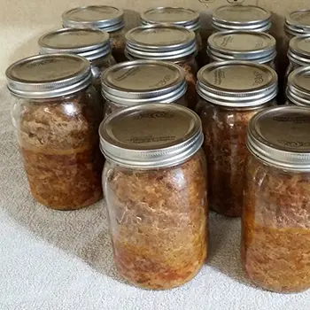 10 Canning Recipes From The Amish - Amish Canned Meatloaf