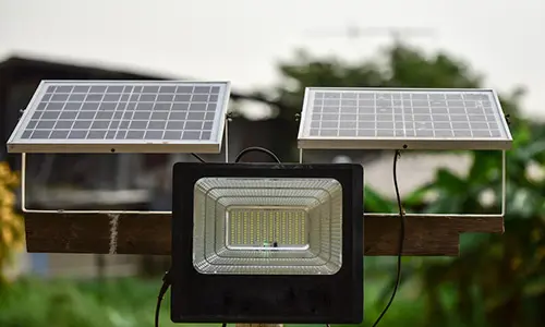 solar powered alarm