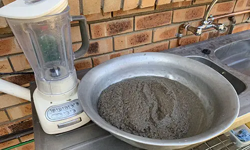 papercrete blending process