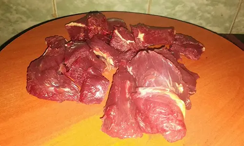 preparing beef for pickling