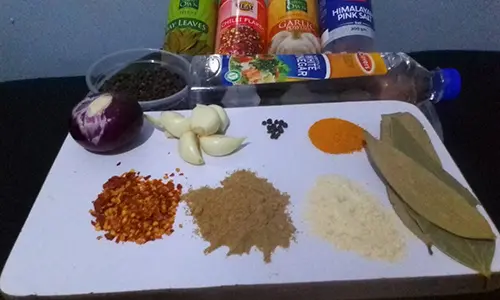 ingredients needed for pickling beef