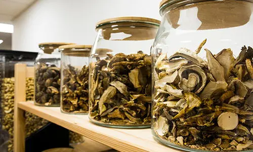 Why You Should Dry Your Food Instead Of Canning It - dried mushrooms