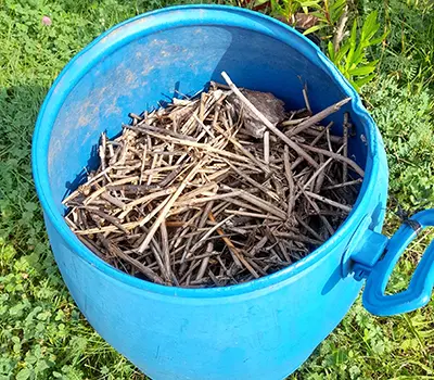 Blue Barrel Uses You Never Thought Of - compost