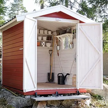Hiding Spots In House - storage shed