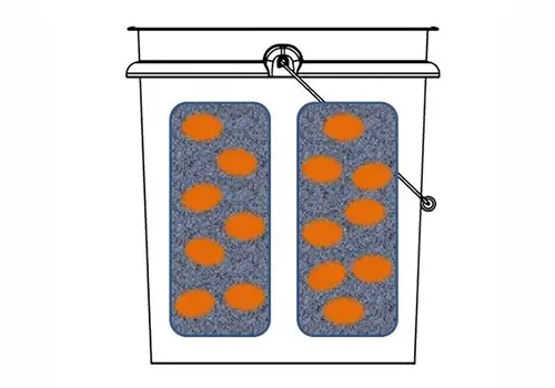 diy potato box inner bucket