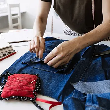 one of the skills to outlive a crisis is to repair clothes