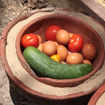 one of the skills to outlive a crisis is to make an off grid fridge - zeer pot fridge