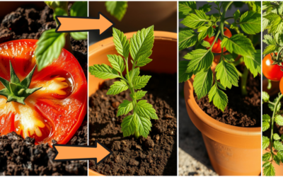 No Seeds Needed! How to Grow Tomatoes from a Single Slice