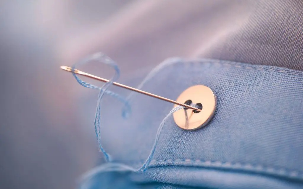 How to Sew a Button (and Why You Should Learn It)