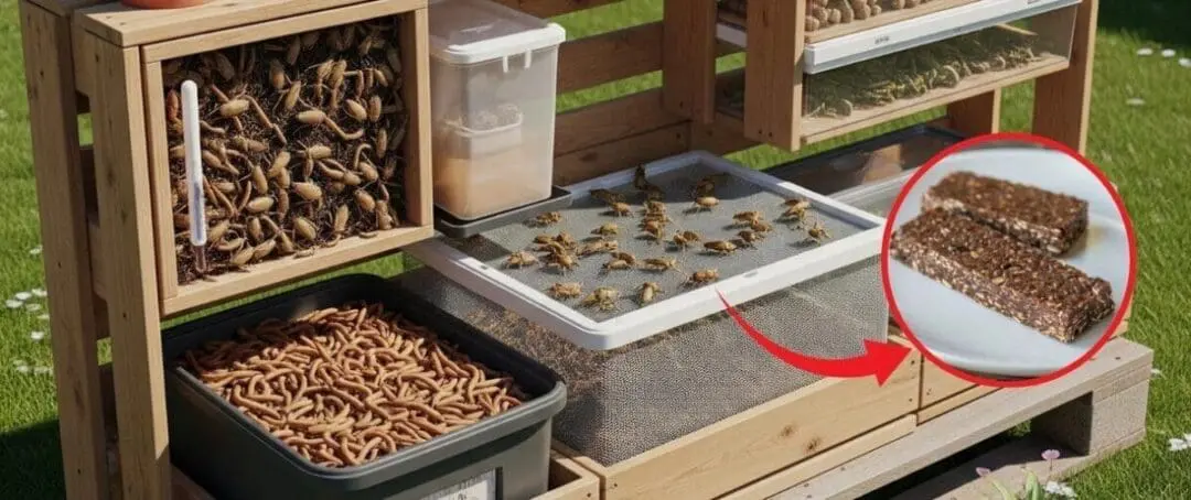 DIY Edible Insect Farm