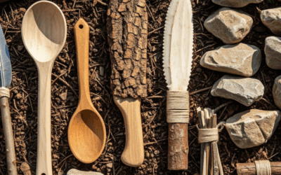DIY Tools You Can Make from Bark, Rocks and Trees