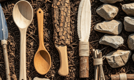 DIY Tools You Can Make from Bark, Rocks and Trees