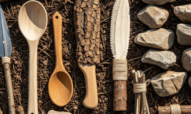 DIY Tools You Can Make from Bark, Rocks and Trees