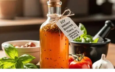 DIY Harvest Booster Tonic