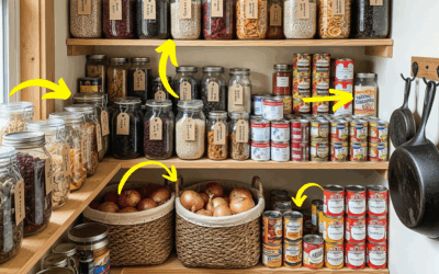 How to Store 2+ Years Worth of Food in a Small Pantry
