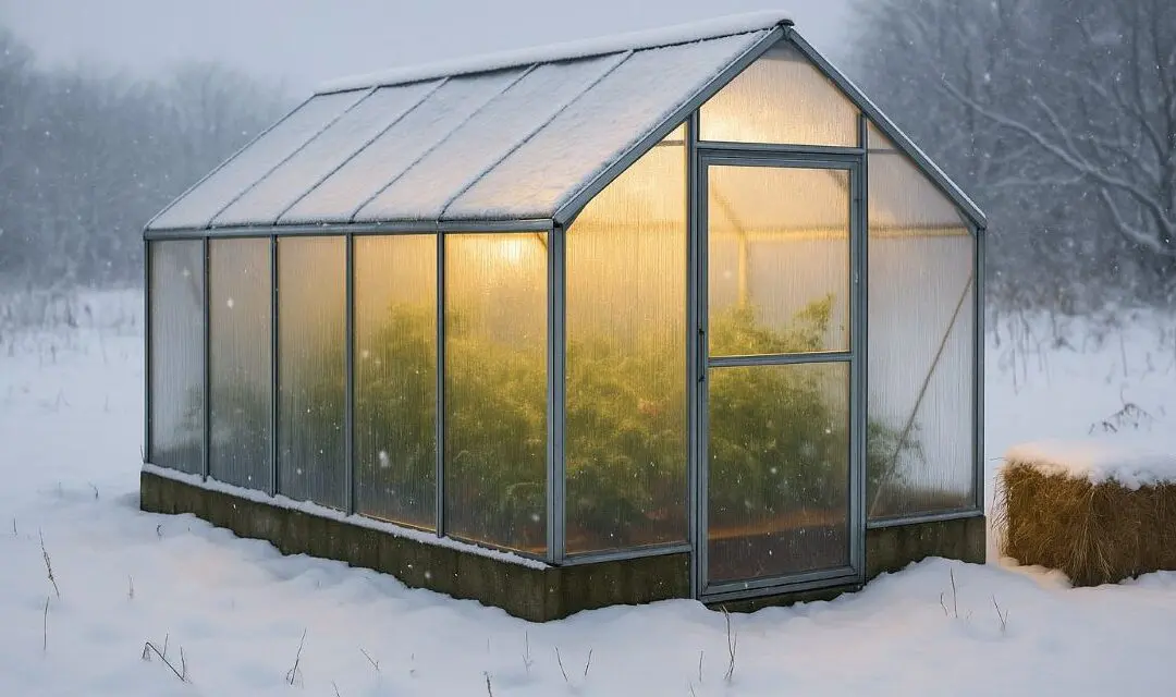 How to Keep A Greenhouse Warm in Winter