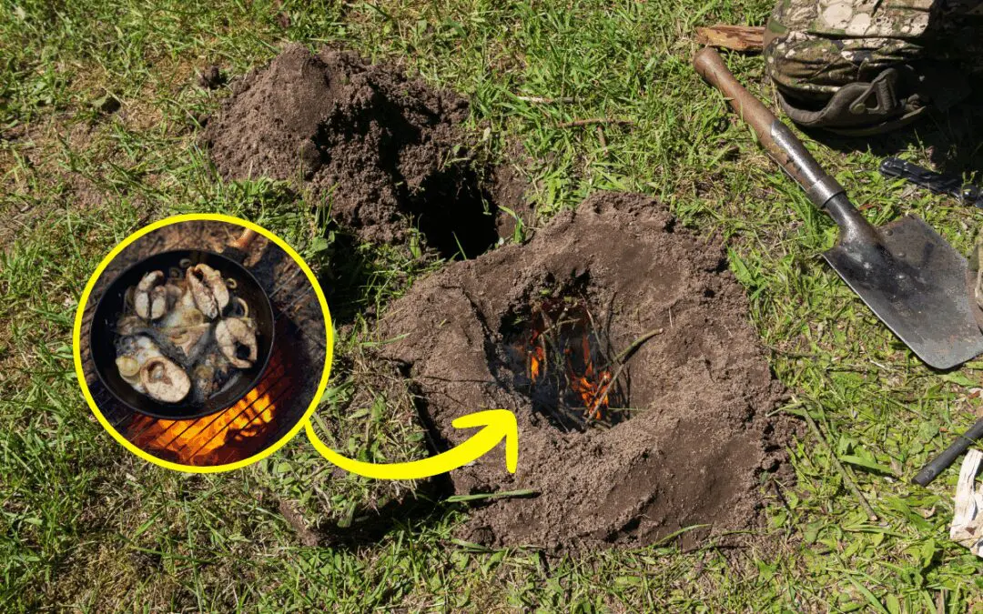 How to Make a Dakota Fire Hole That Burns Without Smoke