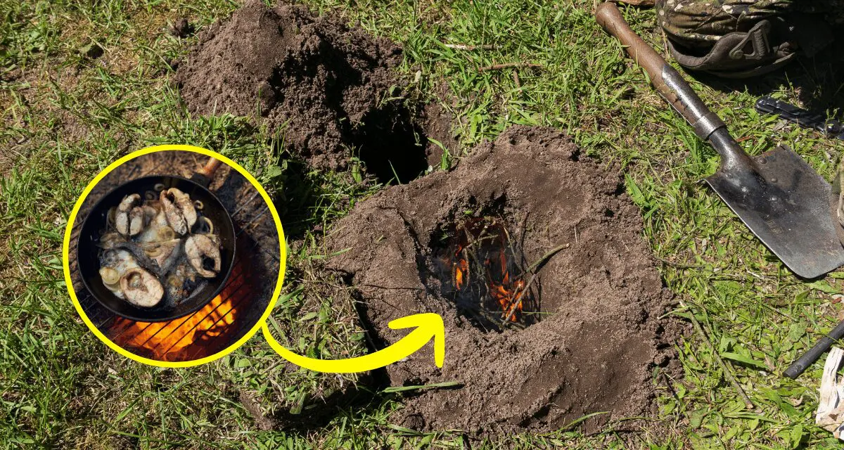 How to Make a Dakota Fire Hole That Burns Without Smoke