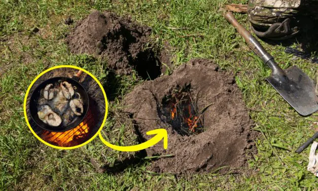 How to Make a Dakota Fire Hole That Burns Without Smoke
