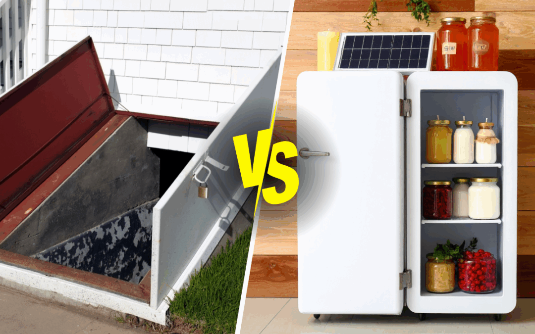 Root Cellar vs. Solar Fridge