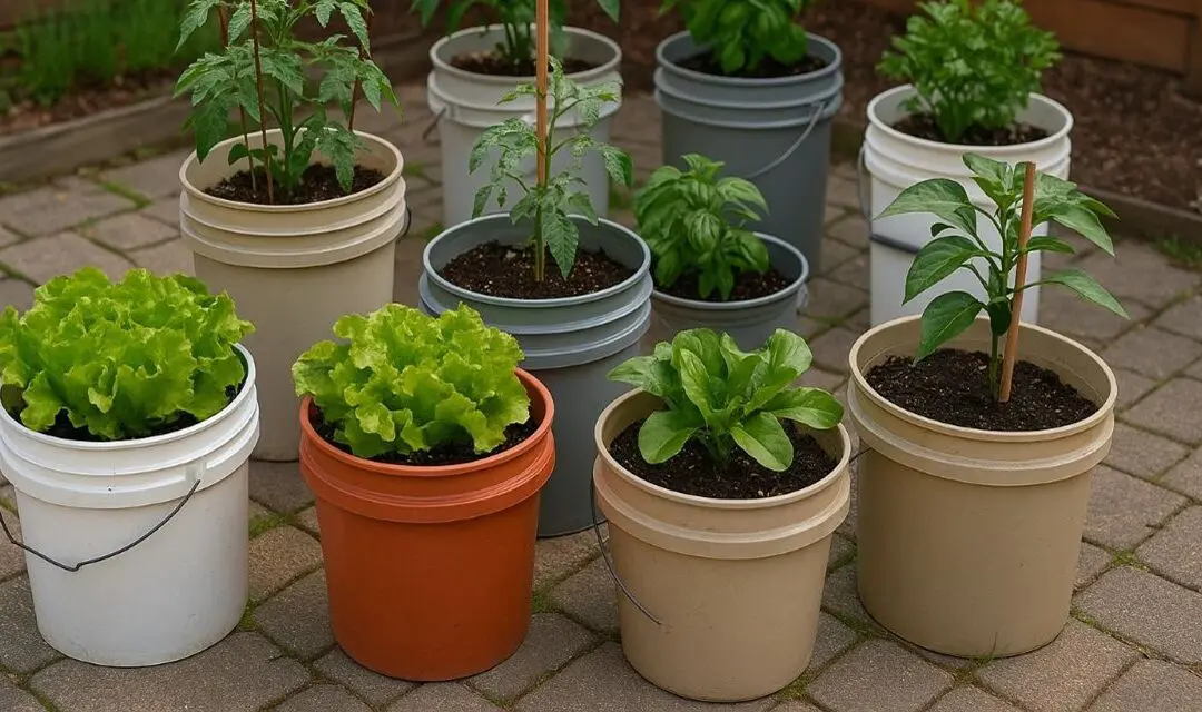 Bucket Gardening: How to Grow Your Own Food Anywhere
