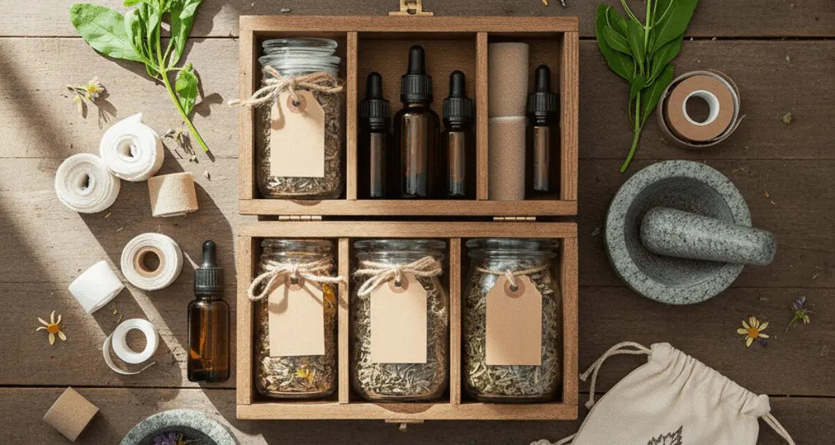 DIY Herbal First Aid Kit