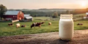 Amish drink raw milk
