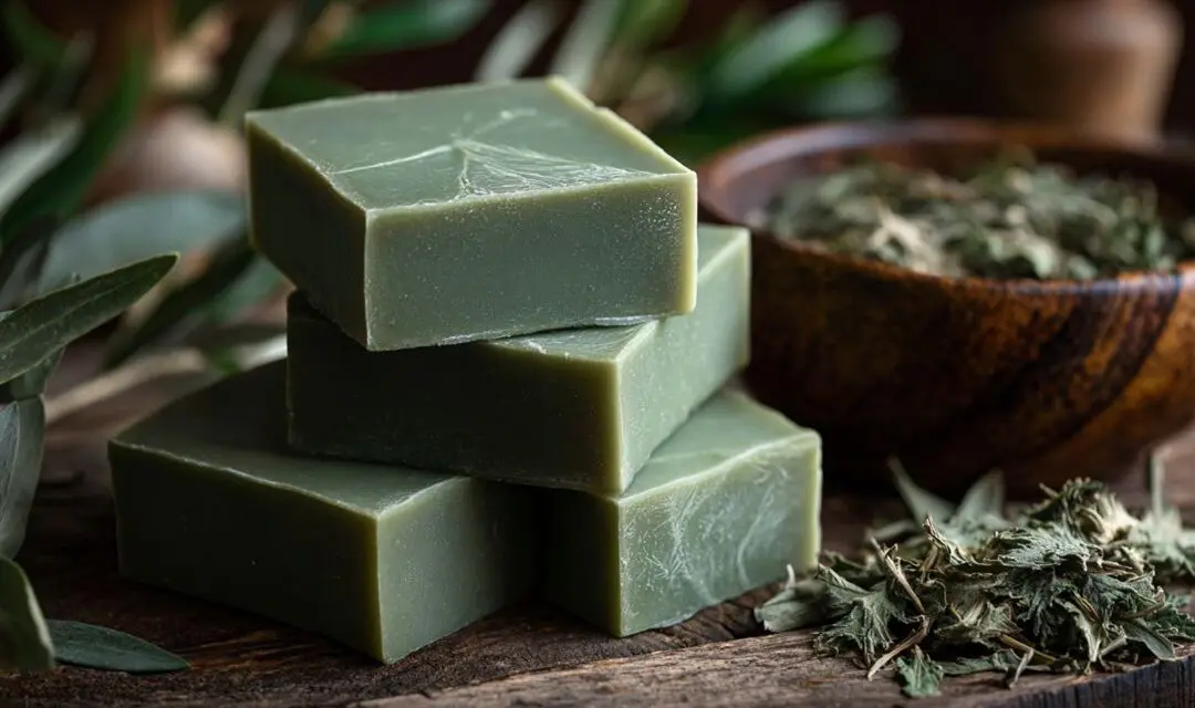 Homemade Medicinal Nettle Soap (Step By Step Recipe)