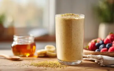 How to Make a Perfect Bee Pollen Smoothie