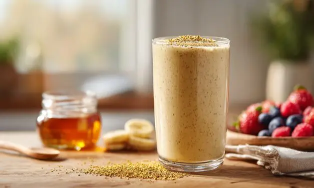 How to Make a Perfect Bee Pollen Smoothie