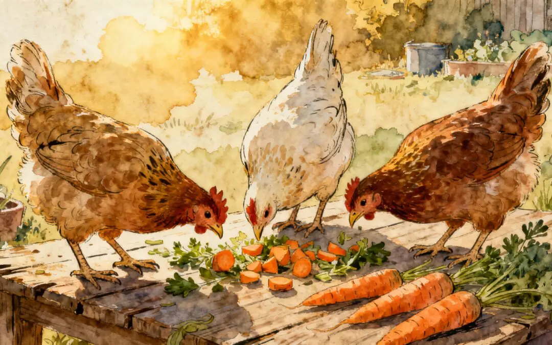 Can Chickens Eat Carrots?